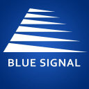 Blue Signal Search Logo png